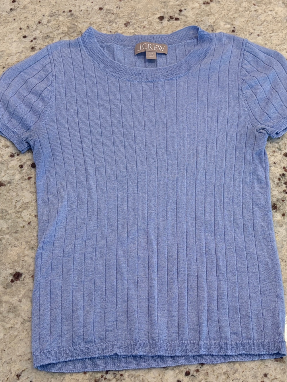 JCrew Silk-blend Cropped T-shirt XXS